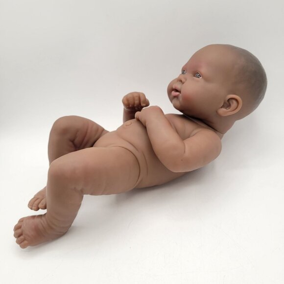 Berenguer AA Newborn Baby Doll 13" Vinyl Newborn Realistic Lifelike Reborn Brown - Picture 7 of 13